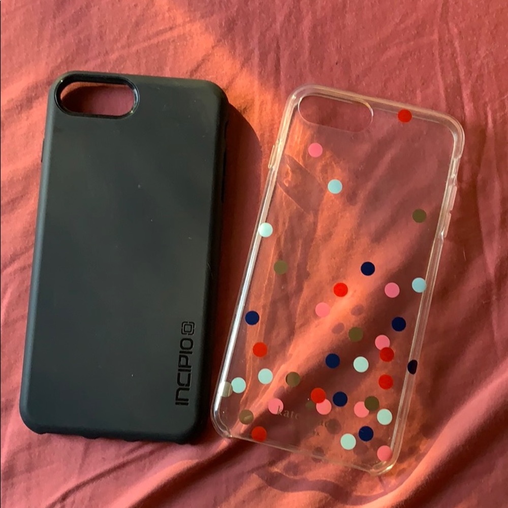 LOT 2 iPhone 7/8 Plus Cases Incipio Kate Spade